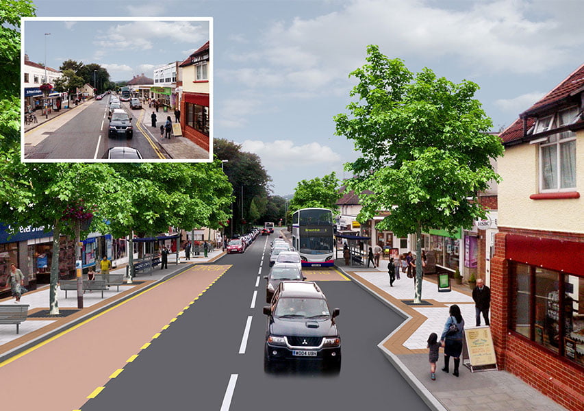 Bristol Design - 3D Road Layout